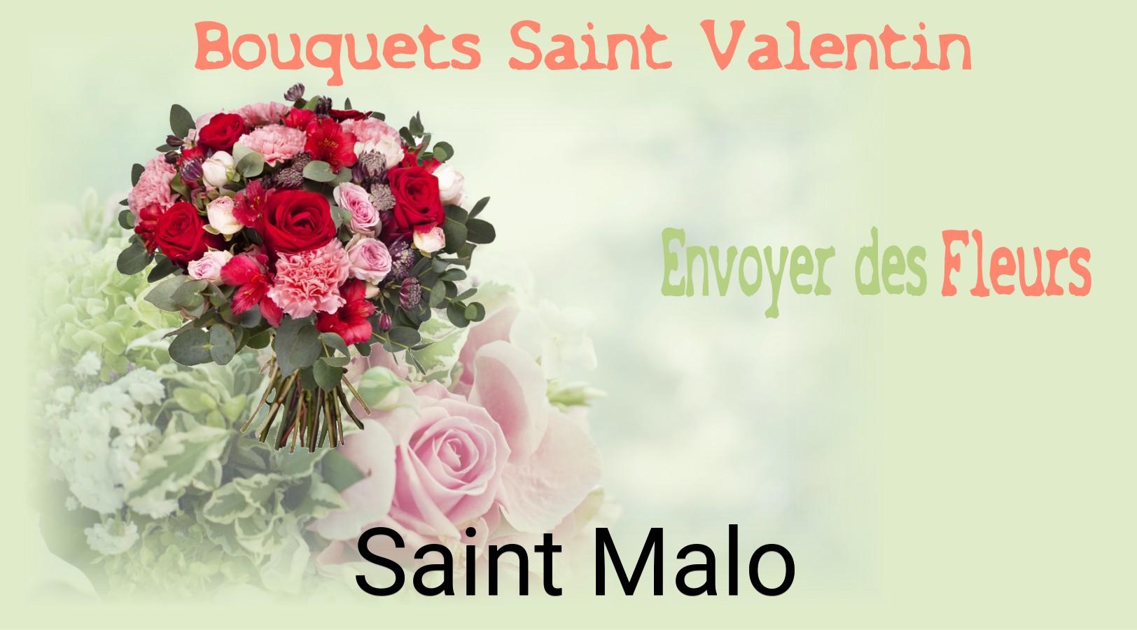 Roses de Saint-Valentin livrées à Saint-Malo